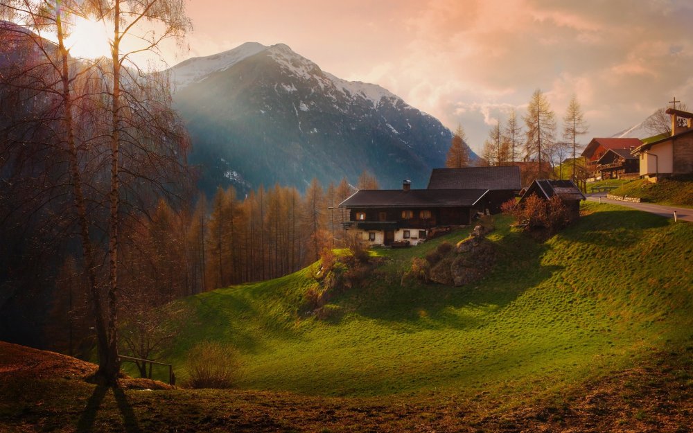 Уютный домик в горах