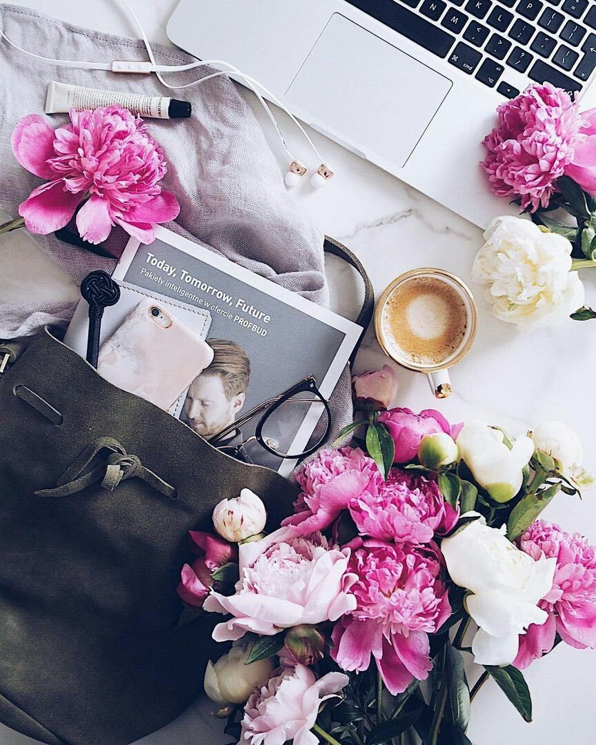 Красивые раскладки с цветами