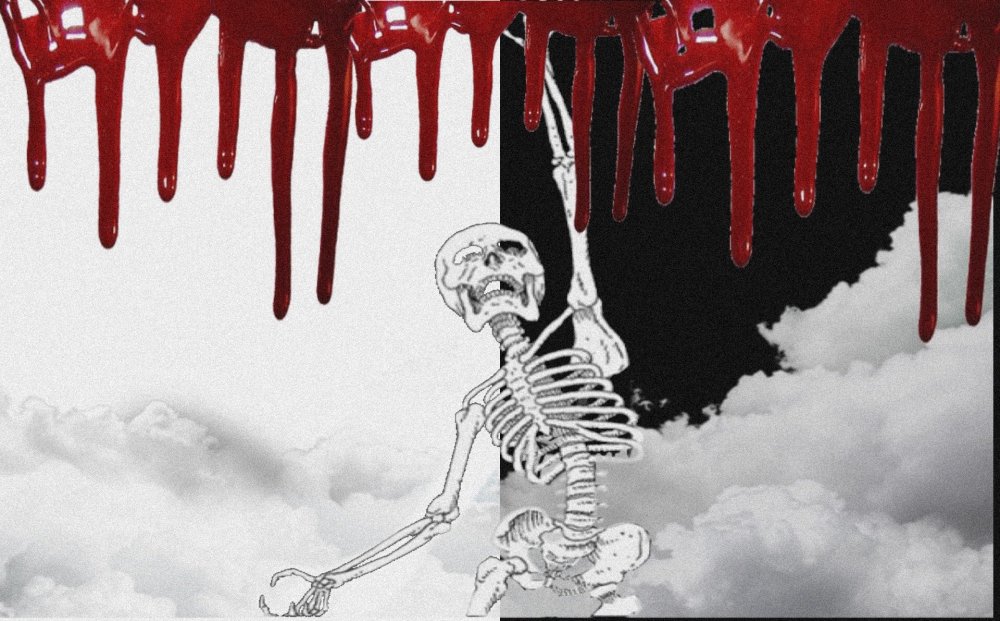 Скелет на аву