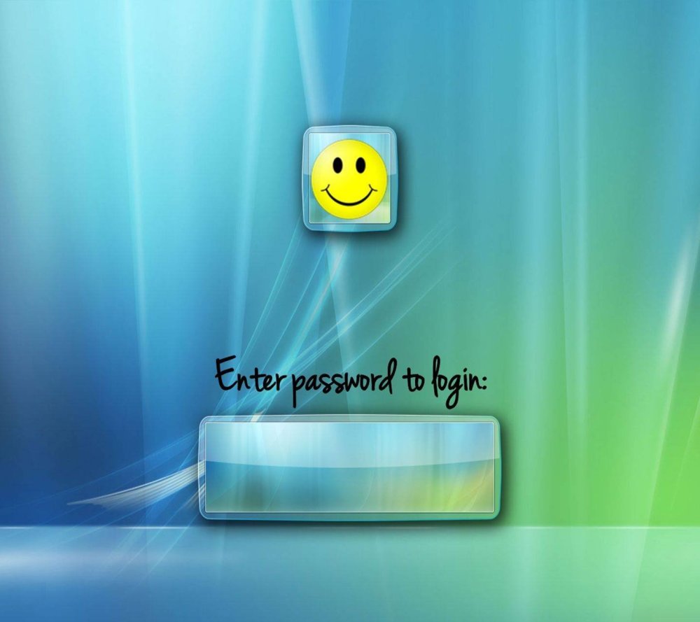 Обои с паролем