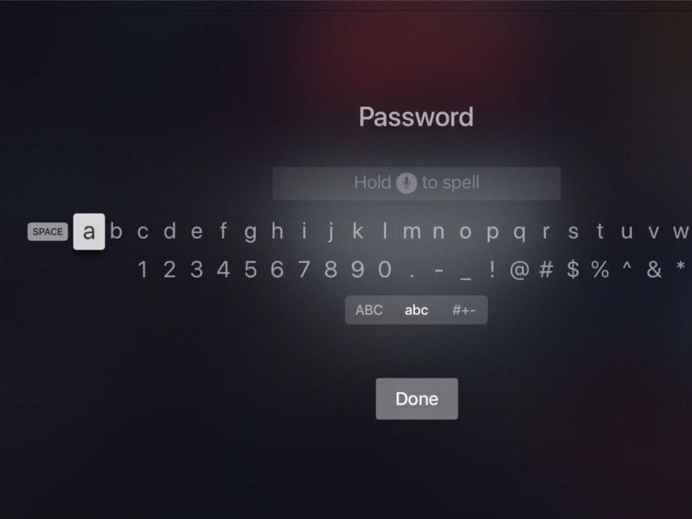 Введите пароль