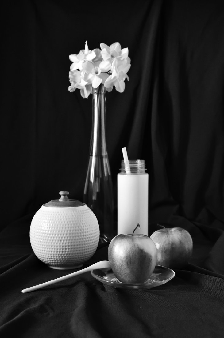 Натюрморт серый