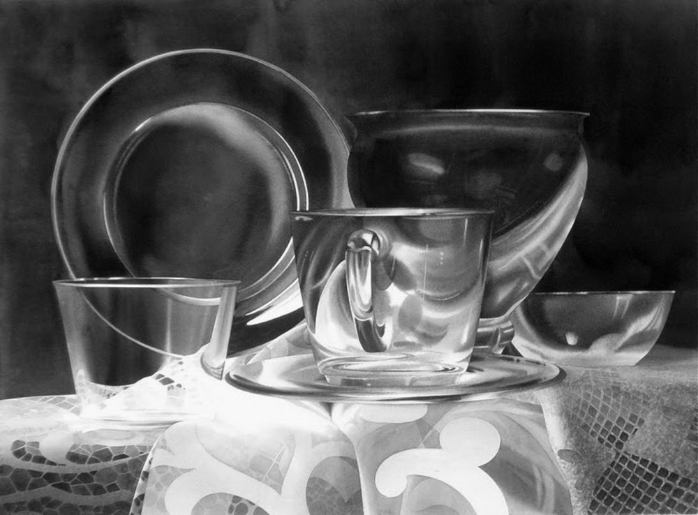 Графическая композиция натюрморт