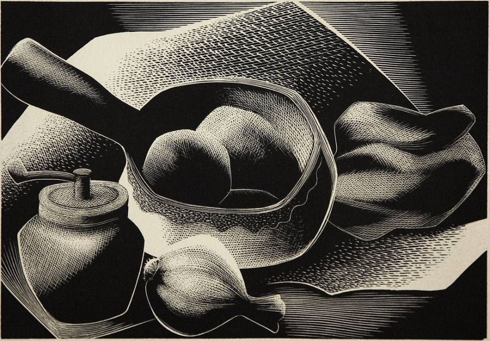 Ахроматический контраст картины Пикассо