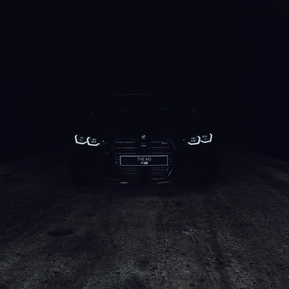 BMW m3 e92 Black 4k
