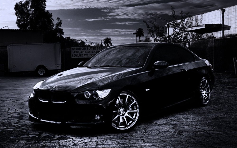 BMW m3 в темноте