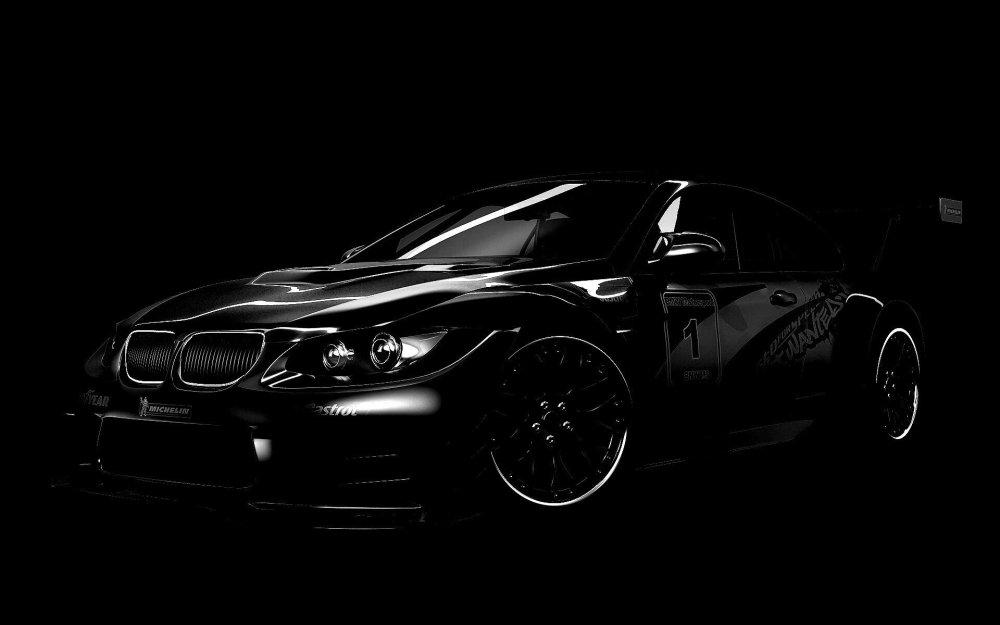 BMW m3 в темноте