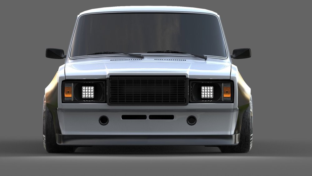 ВАЗ 2107 тюнингованная