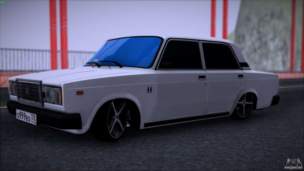 Лада ВАЗ 2107 злые фары