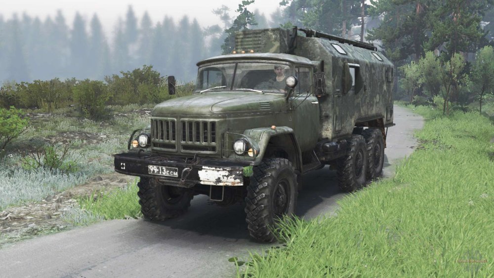 ЗИЛ 131 3 моста