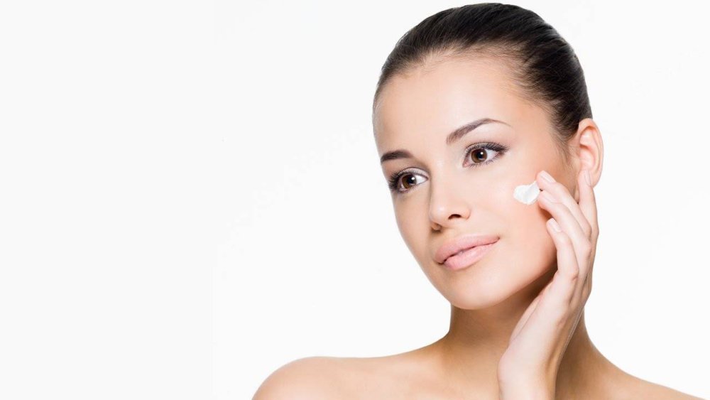 Косметика для лица баннер