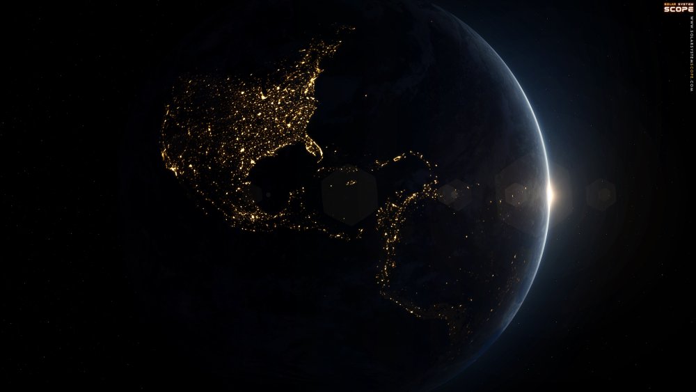 Съемки земли из космоса