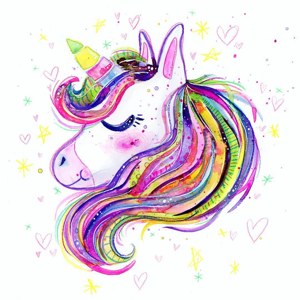 Радужных единорогов