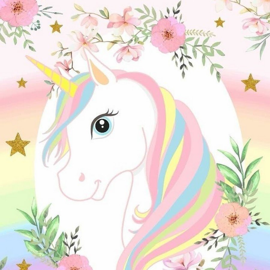 Фон с единорогами