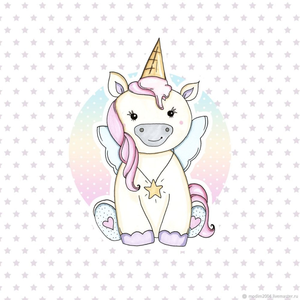 Постер Единорог