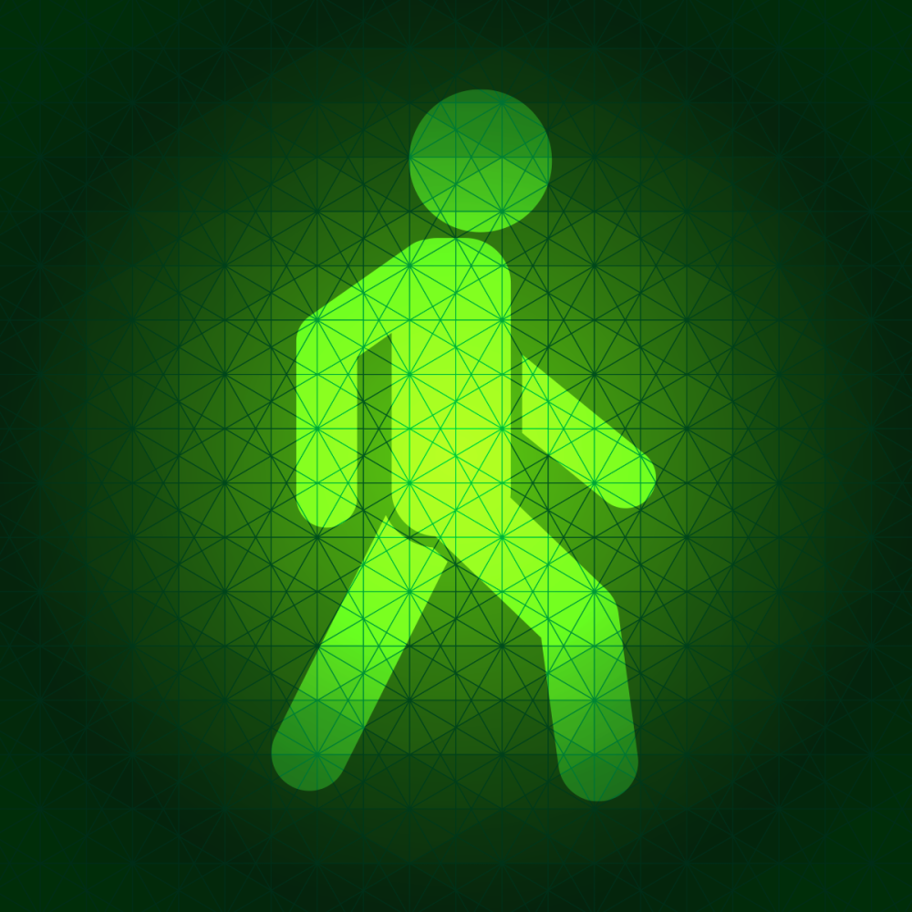 Зеленые человечки для презентации