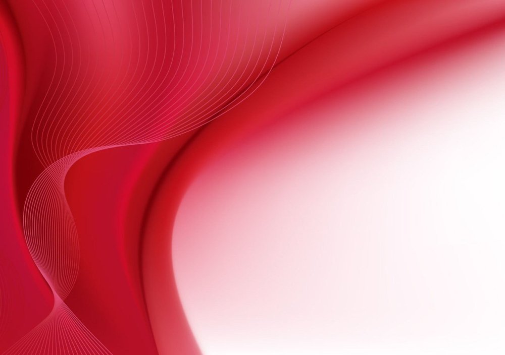 Красно белая абстракция