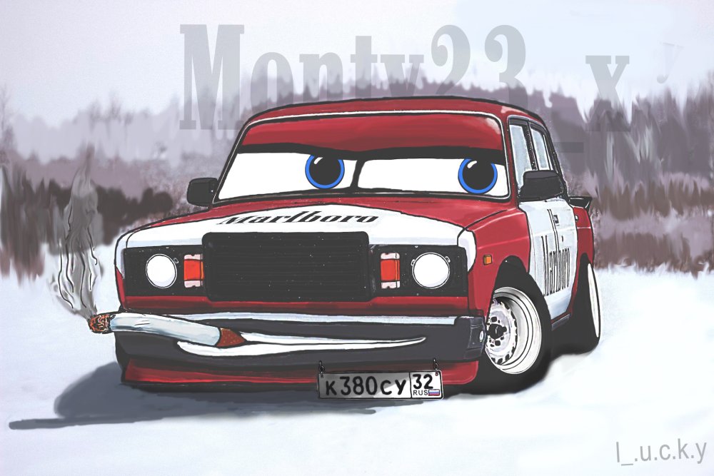 ВАЗ 2107 дрифт мульт