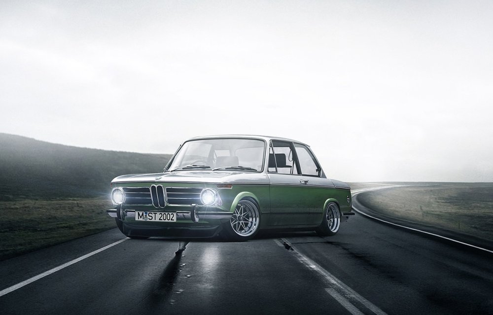 BMW 2002 Turbo stance