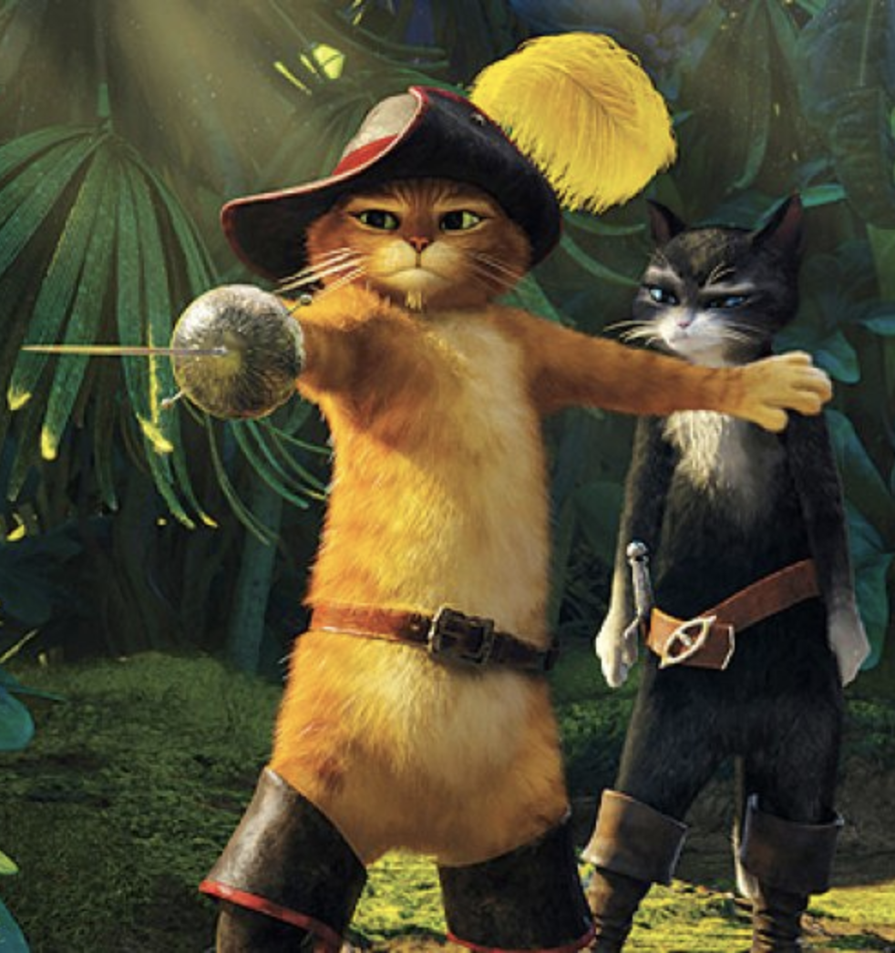 Кот в сапогах мультфильм 2011