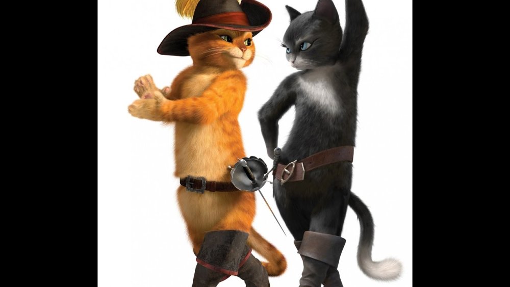 Кот в сапогах мультфильм мягколапка