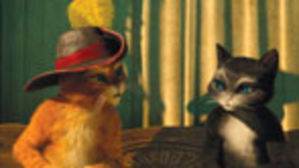 Аниматор в костюме кота в сапогах