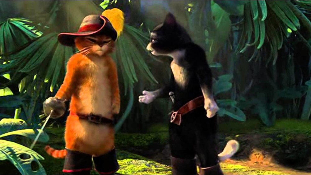 Дети кота в сапогах и киса мягколапка