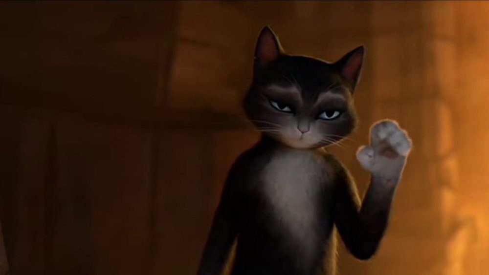 Шрек 2 кот в сапогах