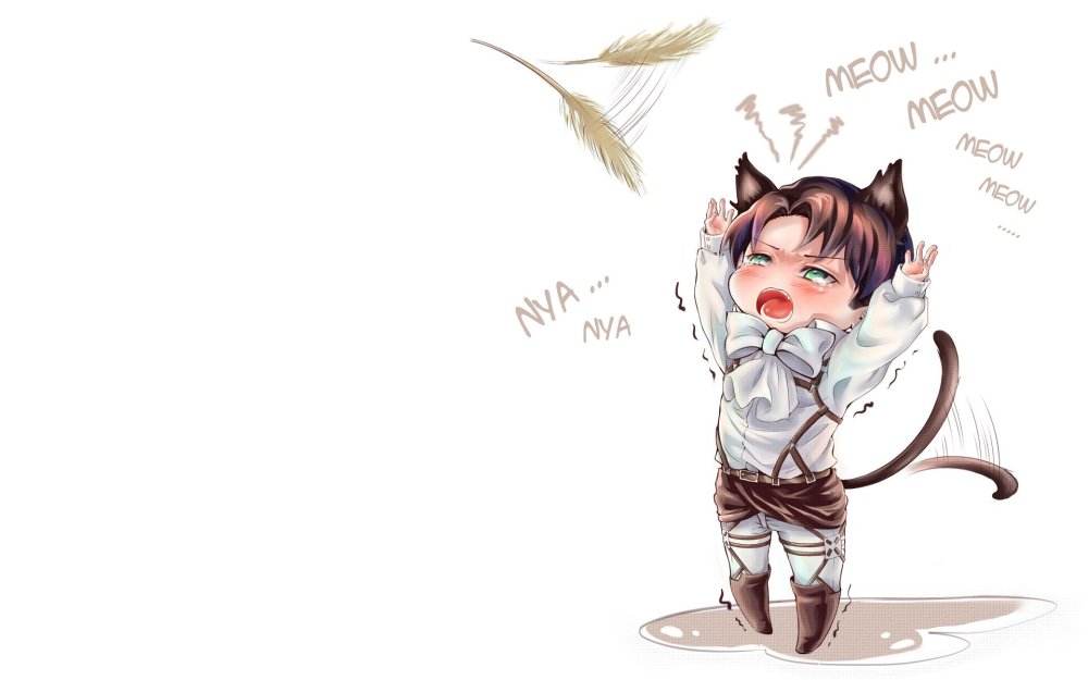 Аниме Леви неко