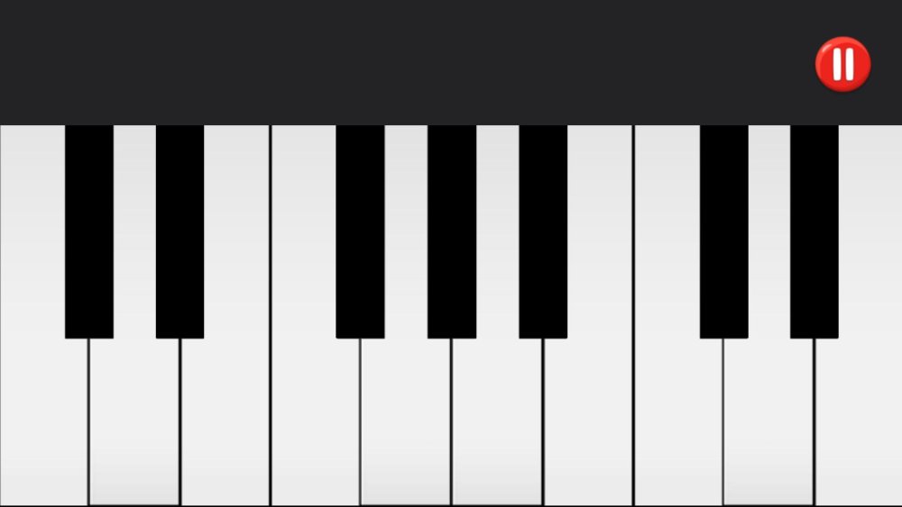 Клавиатура рояля на прозрачном фоне