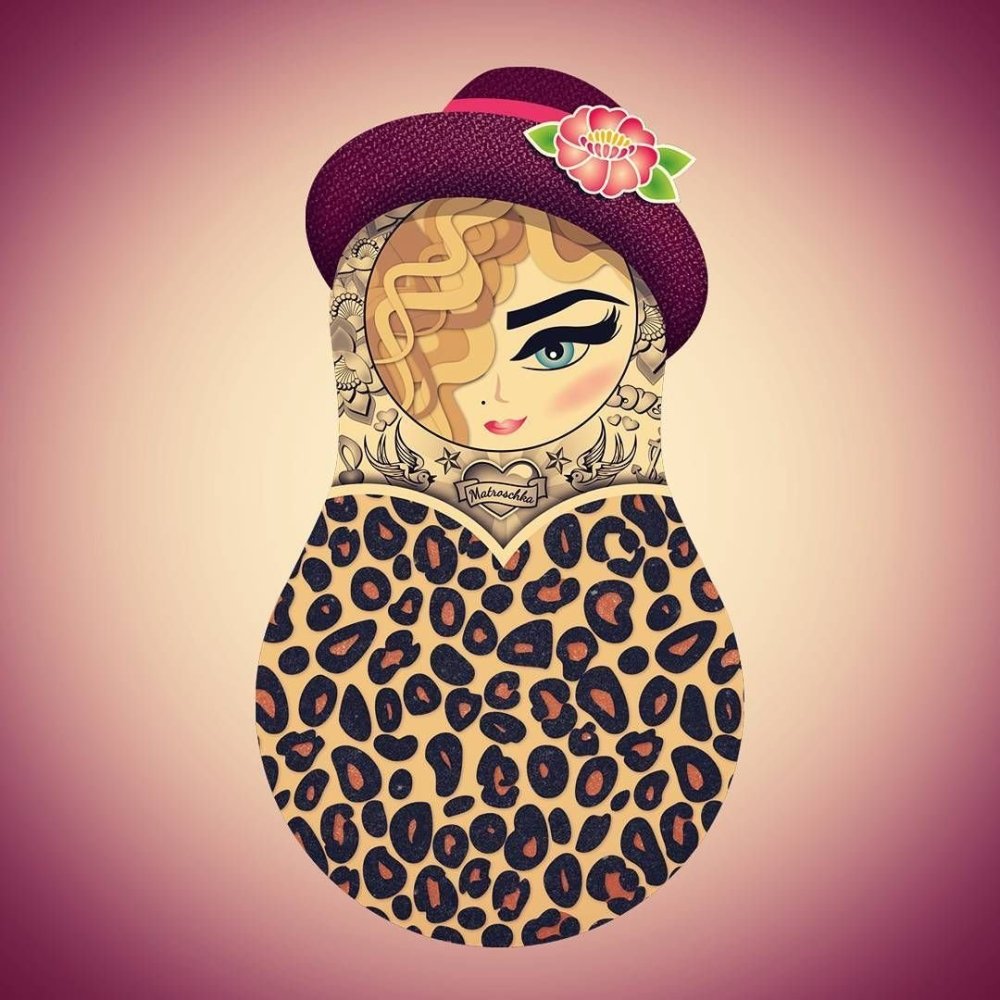 Цветные матрешки