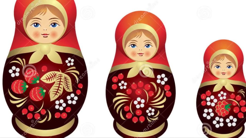 Матрешки в ряд