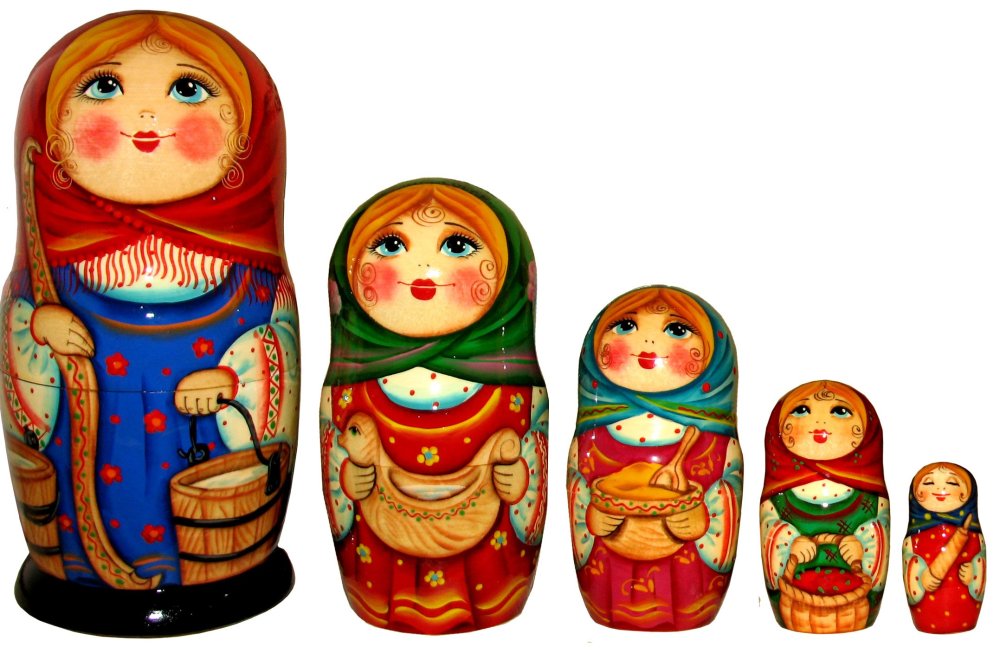Праздник русской матрешки