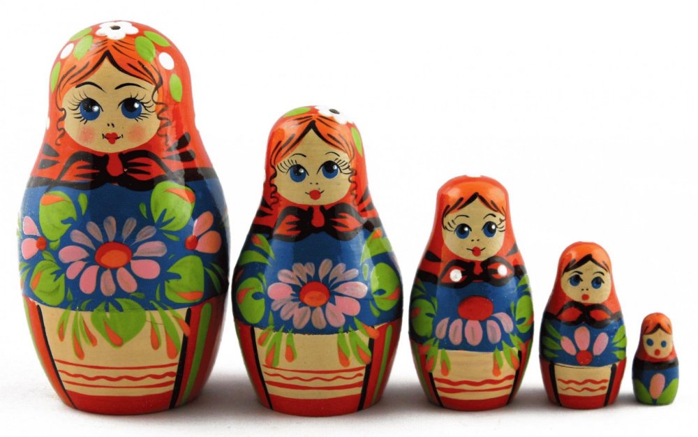 Матрешки в ряд