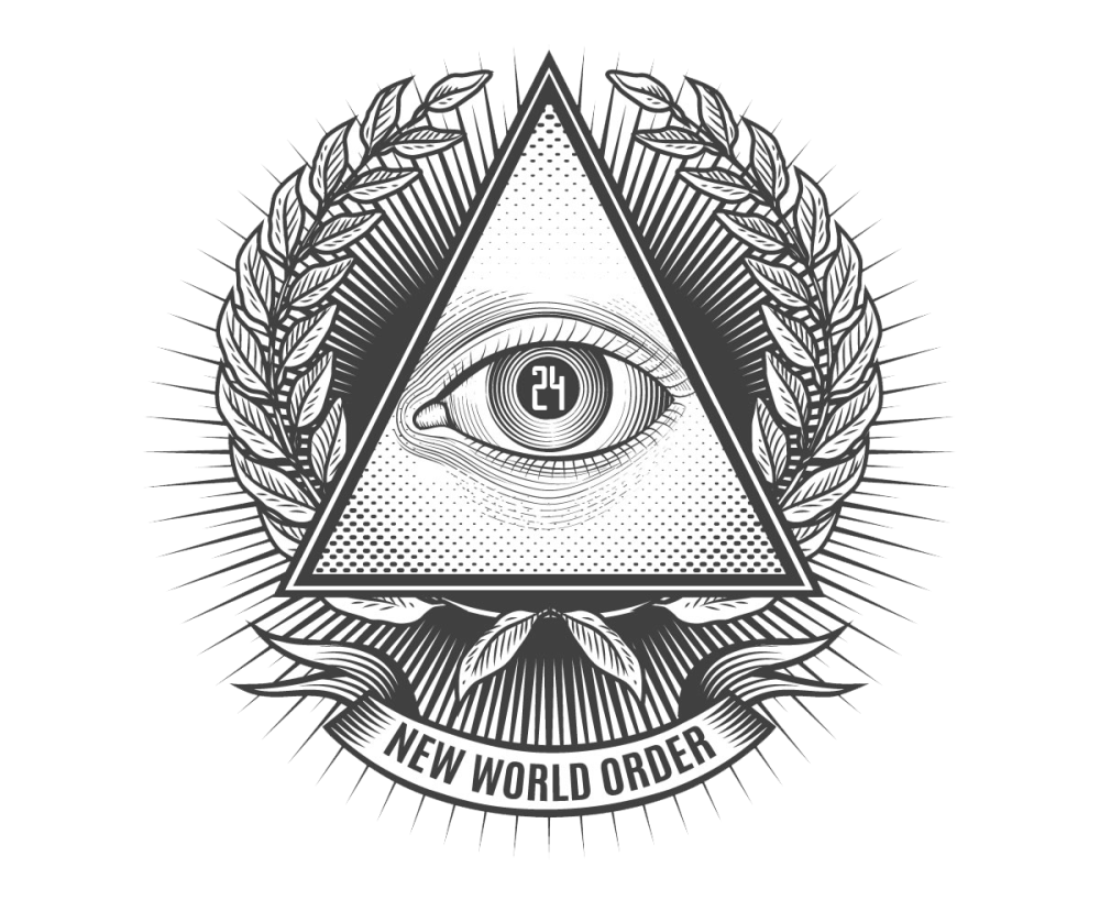 Знак Всевидящее око руками