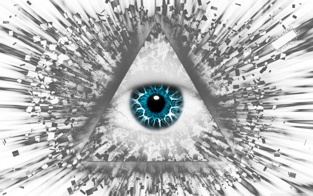 Всевидящее око глаз Люцифера