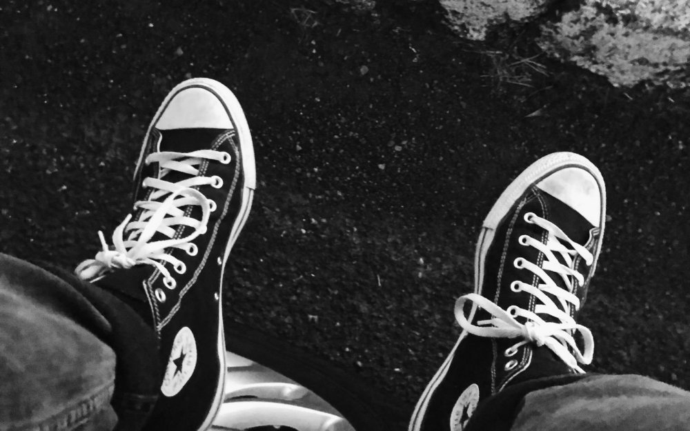 Кеды чб Эстетика