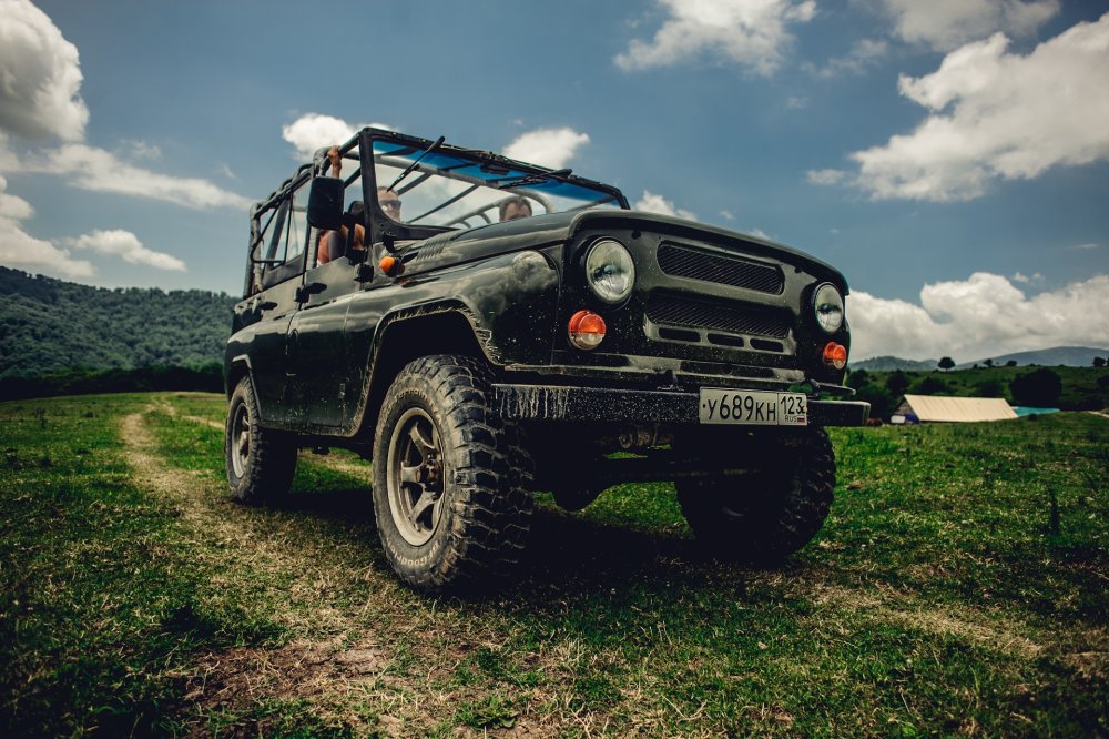 УАЗ 31512 И природа