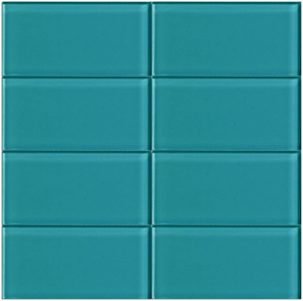 Плитка кабанчик цвет Тиффани