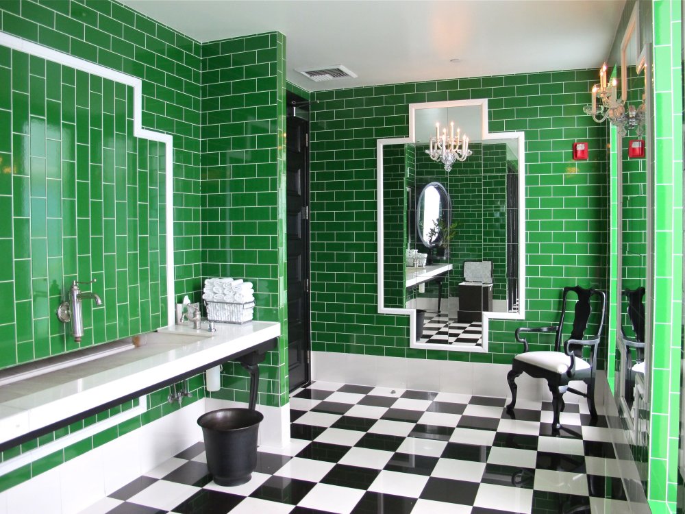 Плитка кабанчик изумруд