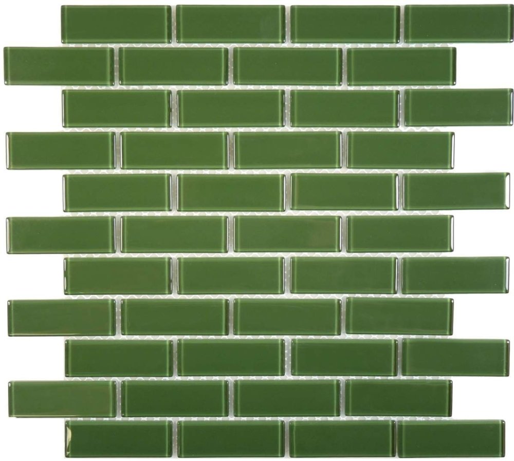 Плитка кабанчик зеленая