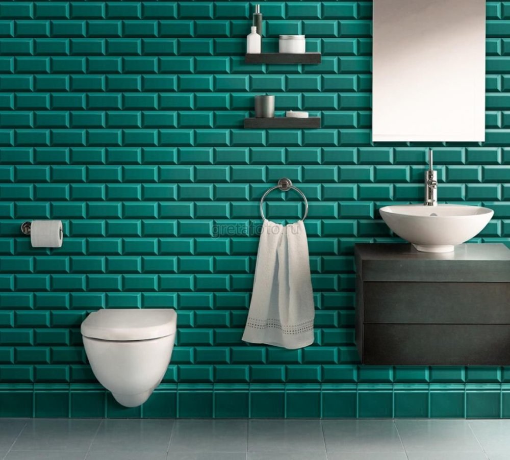 Керама Марацци Клемансо зеленый грань