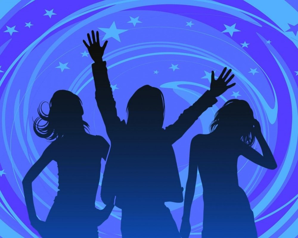 Дискотека рисунок