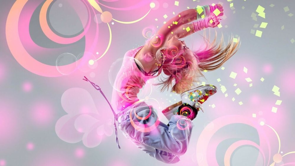 Фон для презентации танцы