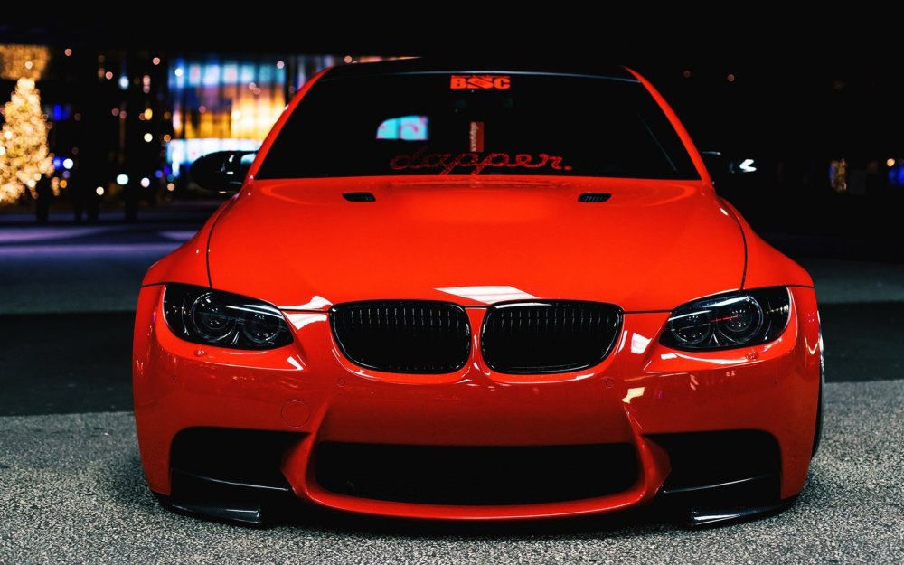 BMW m3 в темноте