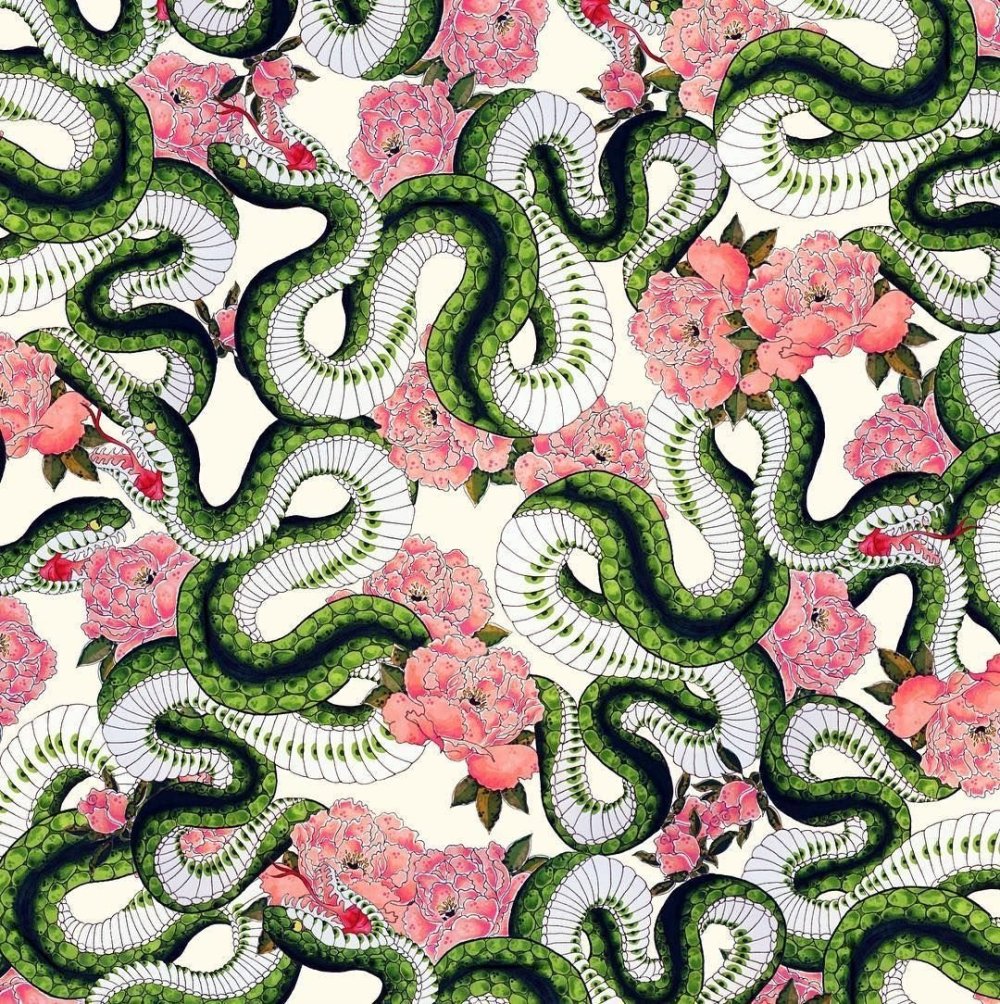 Змеиный узор