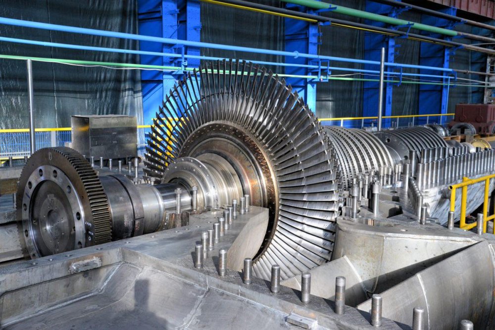 Ротор паровой турбины