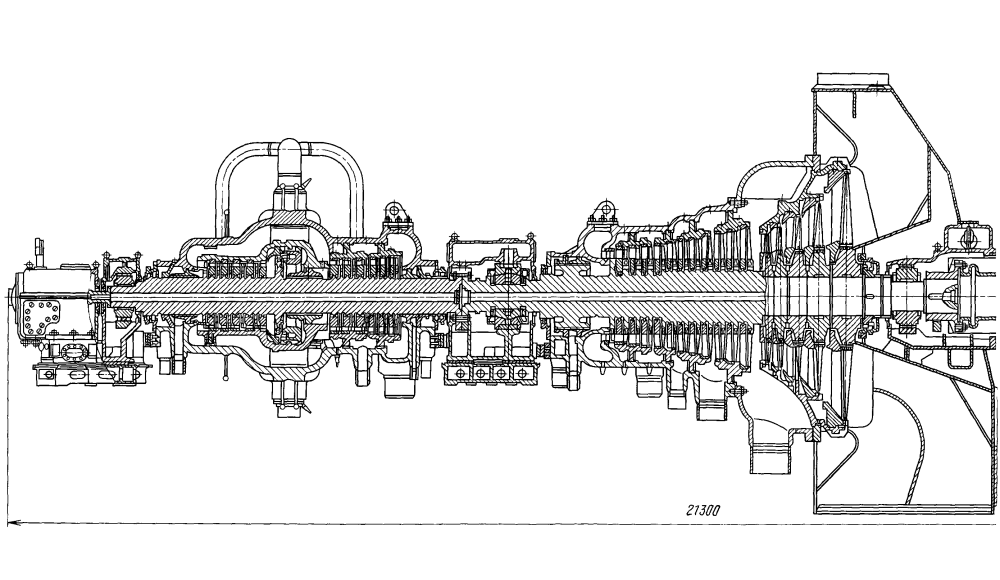 Турбина т-100-130 ЦВД