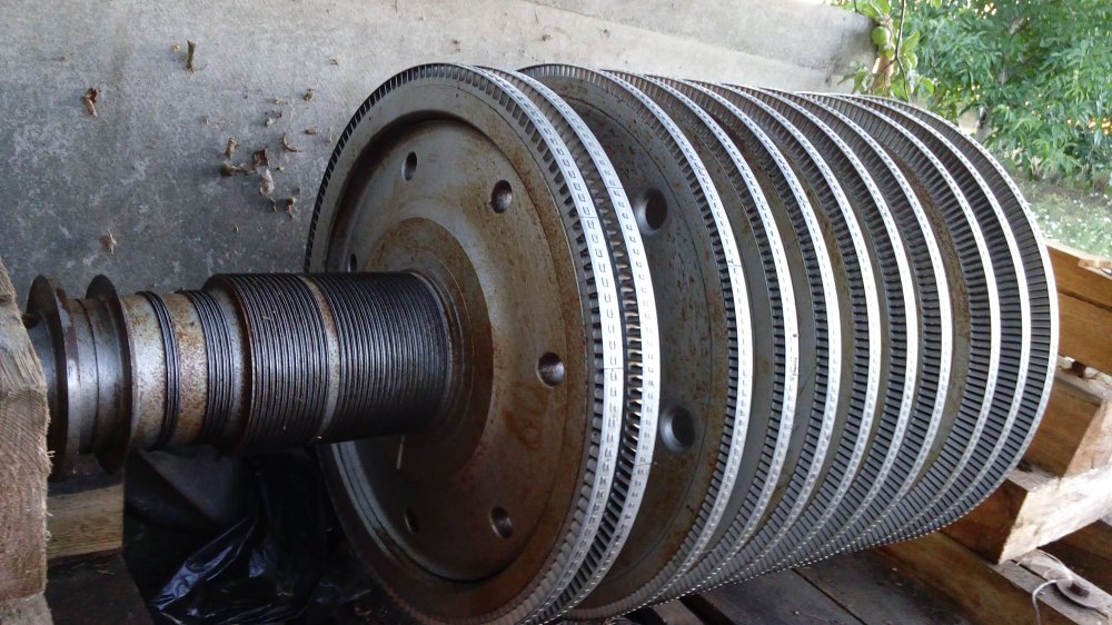 Ротор турбины т-100