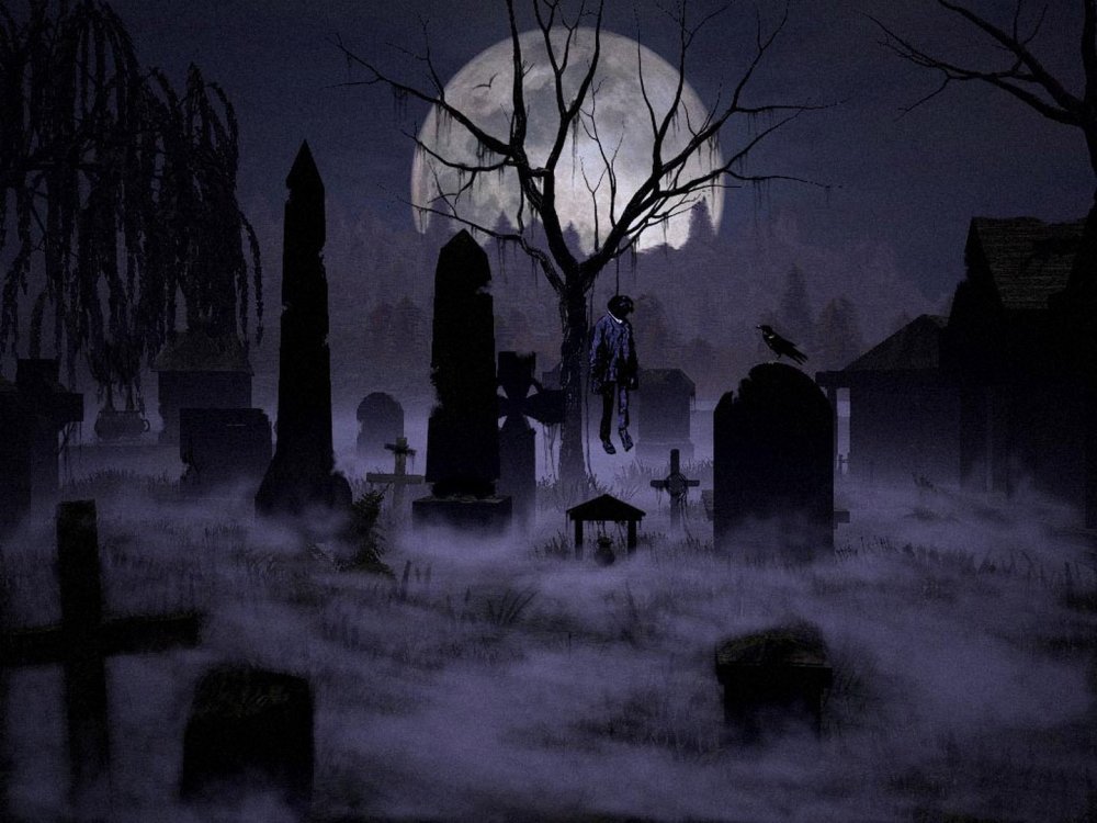 Готика кладбище Назгул